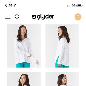 Glyder women’s small lightweight sweat shirt